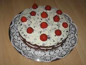 Erdbeertorte